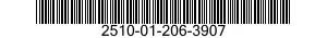 2510-01-206-3907 HINGE,DOOR,VEHICULAR 2510012063907 012063907
