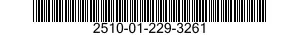 2510-01-229-3261 HINGE,DOOR,VEHICULAR 2510012293261 012293261