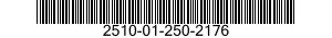 2510-01-250-2176 HINGE,DOOR,VEHICULAR 2510012502176 012502176