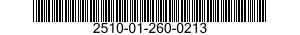 2510-01-260-0213 ALIGNMENT CLIP,LEAF SPRING 2510012600213 012600213