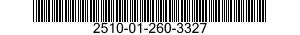 2510-01-260-3327 HINGE,DOOR,VEHICULAR 2510012603327 012603327