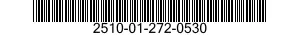 2510-01-272-0530 HINGE,DOOR,VEHICULAR 2510012720530 012720530