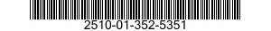 2510-01-352-5351 HINGE,DOOR,VEHICULAR 2510013525351 013525351