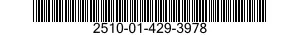 2510-01-429-3978 LINER,VEHICULAR FENDER 2510014293978 014293978