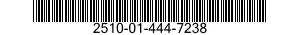 2510-01-444-7238 HINGE,DOOR,VEHICULAR 2510014447238 014447238