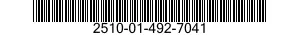 2510-01-492-7041 PANEL,VEHICULAR OPERATION 2510014927041 014927041