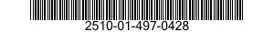 2510-01-497-0428 AIR SPRING,VEHICULAR 2510014970428 014970428