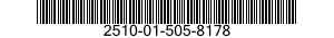 2510-01-505-8178 FRAME SECTION,STRUCTURAL,VEHICULAR 2510015058178 015058178