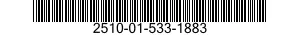 2510-01-533-1883 FENDER,VEHICULAR 2510015331883 015331883