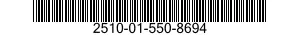 2510-01-550-8694 FRAME SECTION,STRUCTURAL,VEHICULAR 2510015508694 015508694