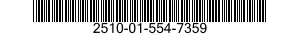 2510-01-554-7359 HINGE,DOOR,VEHICULAR 2510015547359 015547359
