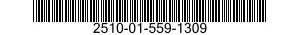 2510-01-559-1309 LINER SECTION,VEHICULAR FENDER 2510015591309 015591309