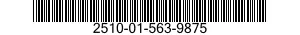 2510-01-563-9875 HINGE,DOOR,VEHICULAR 2510015639875 015639875