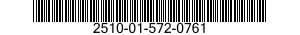 2510-01-572-0761 AIR SPRING,VEHICULAR 2510015720761 015720761