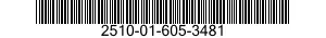 2510-01-605-3481 FRAME SECTION,STRUCTURAL,VEHICULAR 2510016053481 016053481