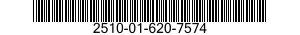 2510-01-620-7574 HINGE,DOOR,VEHICULAR 2510016207574 016207574