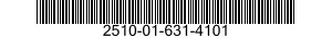 2510-01-631-4101 SUPPORT,STRUCTURAL COMPONENT,VEHICULAR 2510016314101 016314101