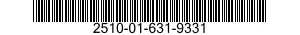 2510-01-631-9331 FRAME SECTION,STRUCTURAL,VEHICULAR 2510016319331 016319331
