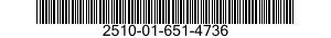 2510-01-651-4736 FRAME SECTION,STRUCTURAL,VEHICULAR 2510016514736 016514736
