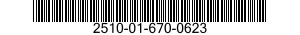 2510-01-670-0623 BAR,STABILIZER 2510016700623 016700623