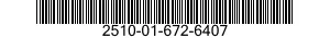 2510-01-672-6407 HINGE,DOOR,VEHICULAR 2510016726407 016726407
