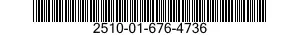 2510-01-676-4736 FRAME SECTION,STRUCTURAL,VEHICULAR 2510016764736 016764736