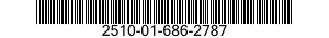 2510-01-686-2787 SUPPORT,STRUCTURAL COMPONENT,VEHICULAR 2510016862787 016862787