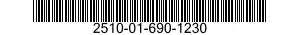 2510-01-690-1230 FRAME,STRUCTURAL,VEHICULAR 2510016901230 016901230