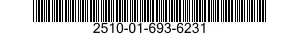 2510-01-693-6231 FRAME SECTION,STRUCTURAL,VEHICULAR 2510016936231 016936231