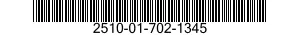 2510-01-702-1345 FRAME SECTION,STRUCTURAL,VEHICULAR 2510017021345 017021345