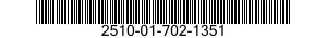 2510-01-702-1351 BRACKET,VEHICULAR COMPONENTS 2510017021351 017021351