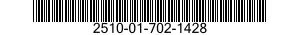 2510-01-702-1428 BRACKET,VEHICULAR COMPONENTS 2510017021428 017021428