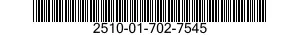 2510-01-702-7545 SUPPORT,STRUCTURAL COMPONENT,VEHICULAR 2510017027545 017027545