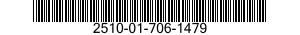 2510-01-706-1479 BRACKET,VEHICULAR COMPONENTS 2510017061479 017061479