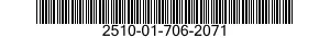 2510-01-706-2071 FRAME,STRUCTURAL,VEHICULAR 2510017062071 017062071