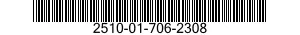 2510-01-706-2308 BRACKET,VEHICULAR COMPONENTS 2510017062308 017062308