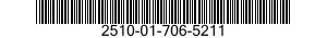 2510-01-706-5211 BRACKET,VEHICULAR COMPONENTS 2510017065211 017065211