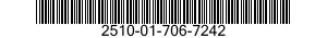 2510-01-706-7242 BRACKET,VEHICULAR COMPONENTS 2510017067242 017067242