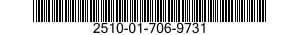 2510-01-706-9731 BRACKET,VEHICULAR COMPONENTS 2510017069731 017069731