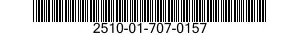 2510-01-707-0157 BRACKET,VEHICULAR COMPONENTS 2510017070157 017070157