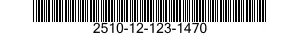 2510-12-123-1470  2510121231470 121231470