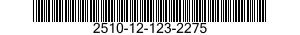 2510-12-123-2275 BOLZEN 2510121232275 121232275