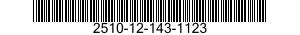2510-12-143-1123 SHOCK ABSORBER,DIRECT ACTION 2510121431123 121431123