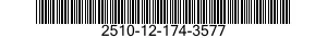 2510-12-174-3577 SIDE RACK,VEHICLE BODY 2510121743577 121743577