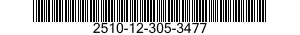 2510-12-305-3477 WINDOW,VEHICULAR 2510123053477 123053477