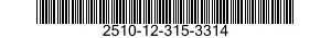 2510-12-315-3314 HOUSING,PANEL,VEHICULAR OPERATION 2510123153314 123153314