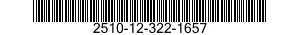 2510-12-322-1657 ALIGNMENT CLIP,LEAF SPRING 2510123221657 123221657