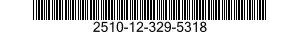 2510-12-329-5318 CAP,BUMPER 2510123295318 123295318