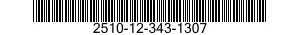 2510-12-343-1307 SUPPORT,CAB ASSEMBLY 2510123431307 123431307