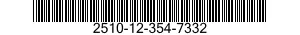 2510-12-354-7332 GRILLE,RADIATOR,VEHICULAR 2510123547332 123547332
